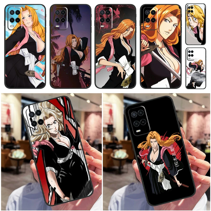 Чехол для телефона Отбеливатель Аниме Rangiku чехол для OPPO A74 A54 A94 A52 A72 A83 A91 A93 A53S A15 A16 A5 A9 A31 A53 2020