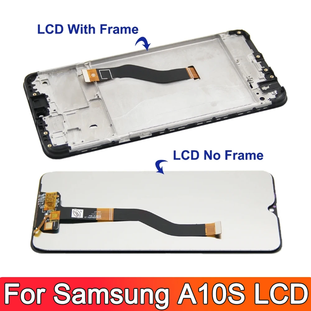 6 2-дюймовый AMOLED-дисплей для Samsung A10S A107/DS A107F A107FD A107M полный сенсорный ЖК-экран