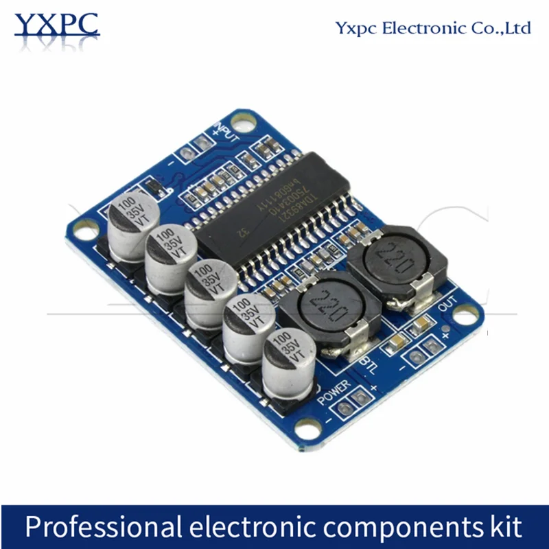 

Digital power amplifier Board Module 35W mono amplifier module High-power TDA8932 low power consumption