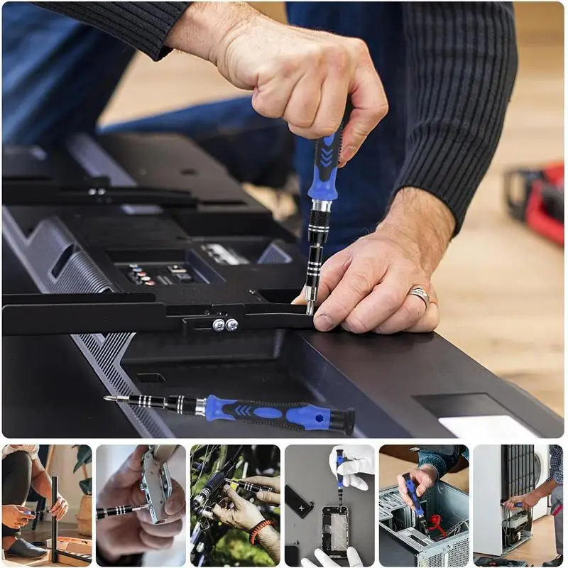 Маленькая электрическая отвертка 62-в-1 многофункциональный компьютерный