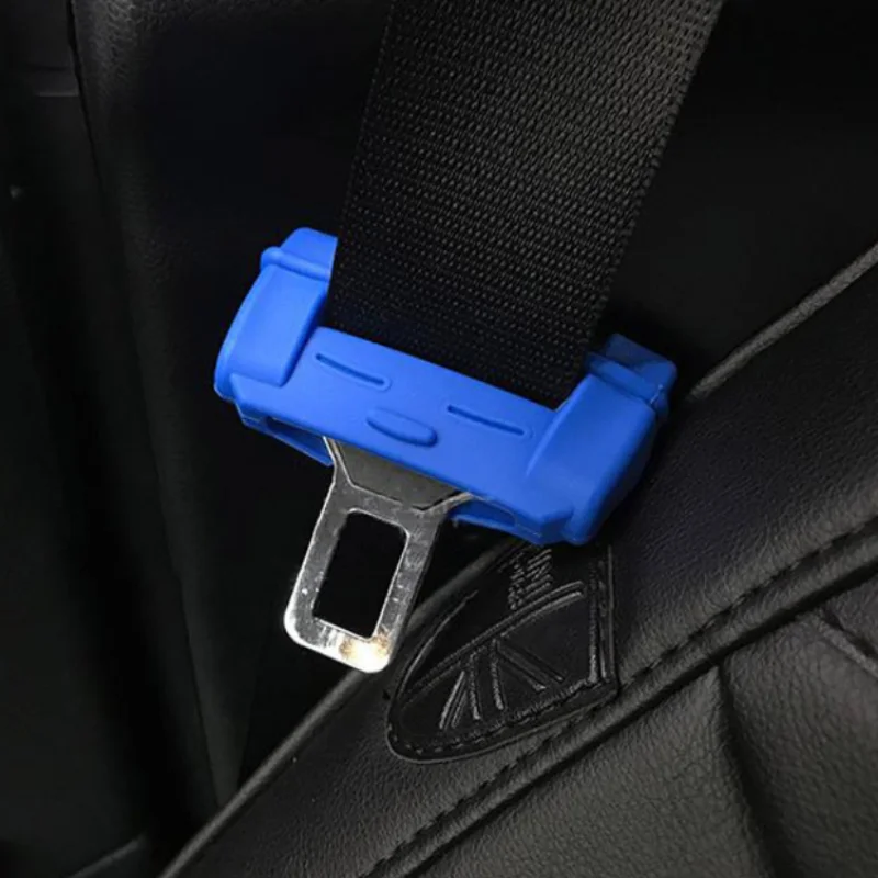 

4 Colors Car Seat Belt Buckle Protective Cover Anti-Scratch Modified Safebelt Cover Car Interior Accessories