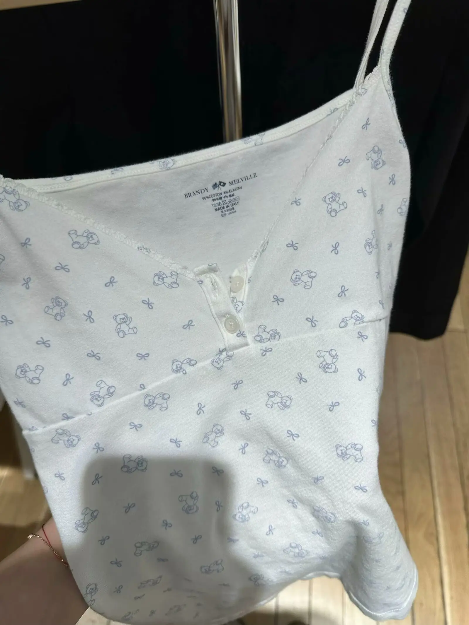 Подтяжки с медвежьим принтом для женщин осень 2024 повседневный трендовый жилет