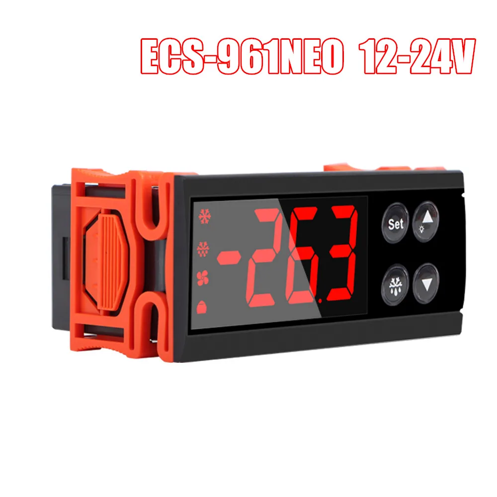 

ECS-961NEO цифровой регулятор температуры 12-24 в 110 В 220 В терморегулятор Термостат переключатель термометр 16 А Нагреватель Охладитель