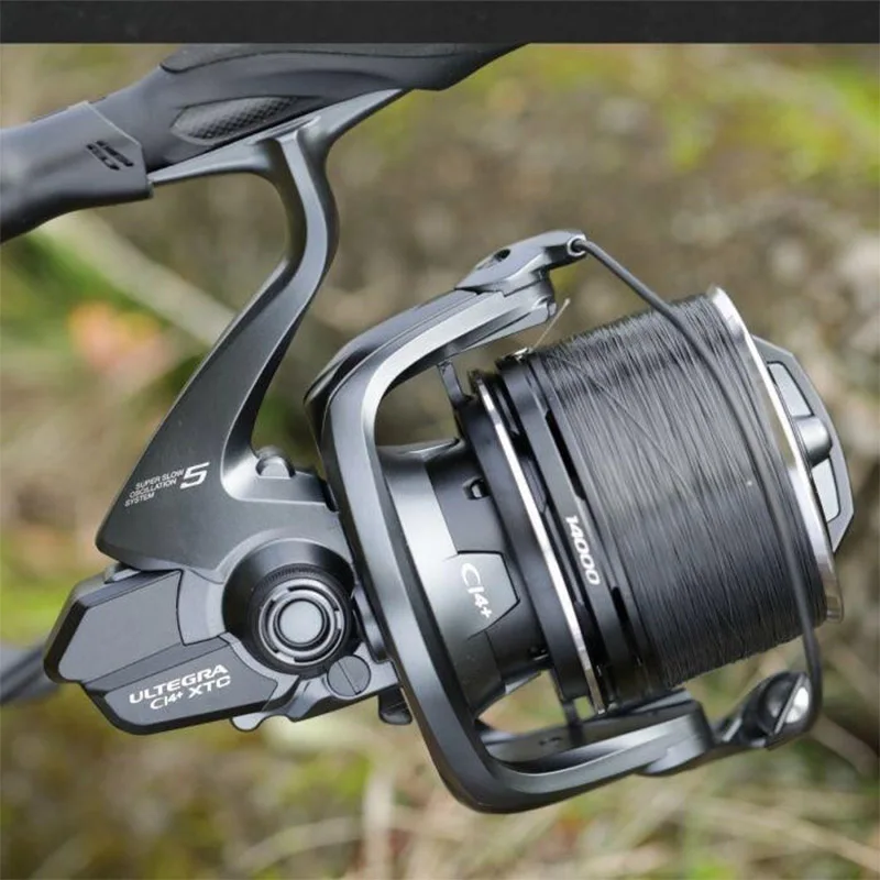 ULTEGRA 14000 XTE 4+1BB SHIP FREE BODY AR-C SPOOL CI4+ INSTANT DRAG Spinning FISHING REEL Fishing Tools Wheel For Shimano