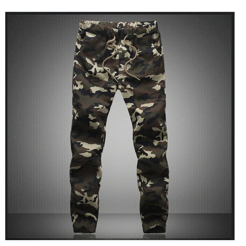 

M-5X 2023 Mens Jogger Autumn Pencil Harem Pants Men Camouflage Military Pants Loose Comfortable Cargo Trousers Camo Joggers