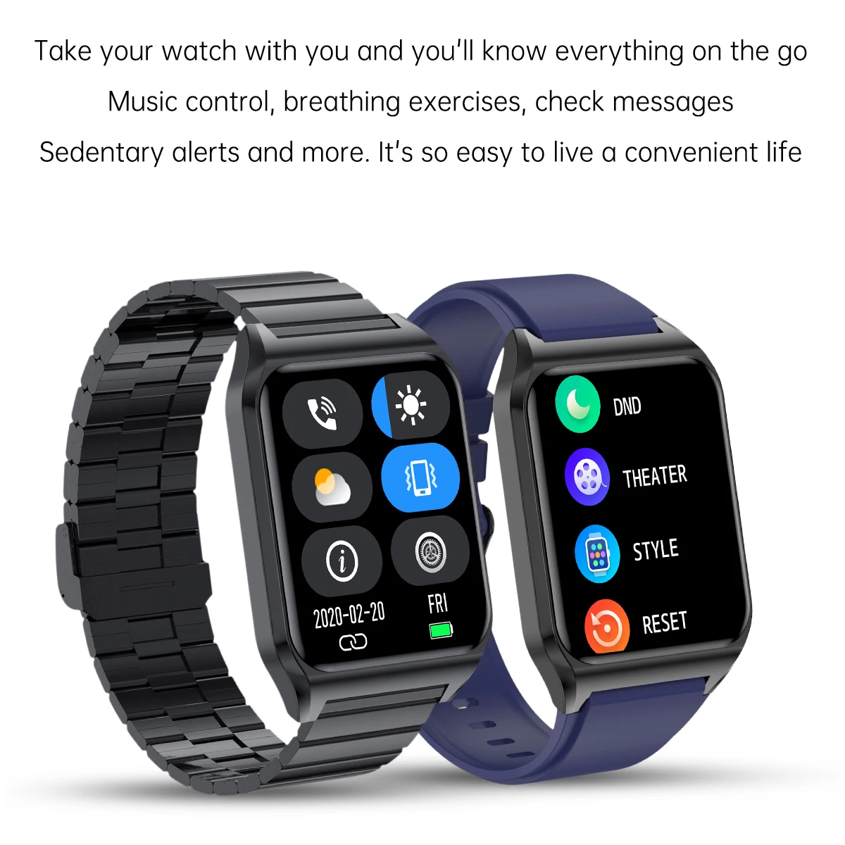 

SHSWEE New 1.69'' Smart Watch Women Men Bluetooth Call Message IP68 Smartwatch Heart Rate Monitor Fitness Sport for Android IOS