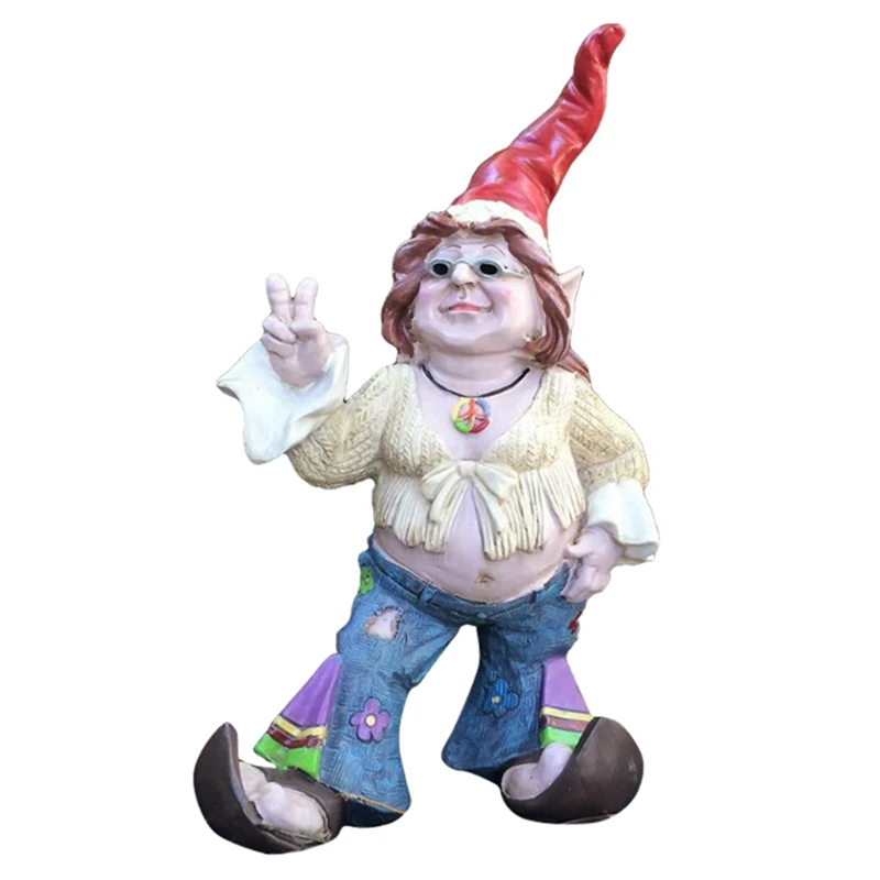 

Gnomes Dude & Babe Sunglasses Gnome Resin Garden Cool Gnome Couple Statues Garden Ornament Yard Art Decor