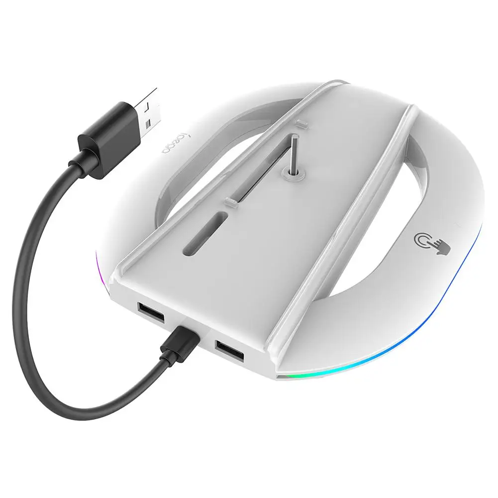 Для PS5 тонкая консоль универсальная подставка для PS5Slim игровая вертикальная RGB