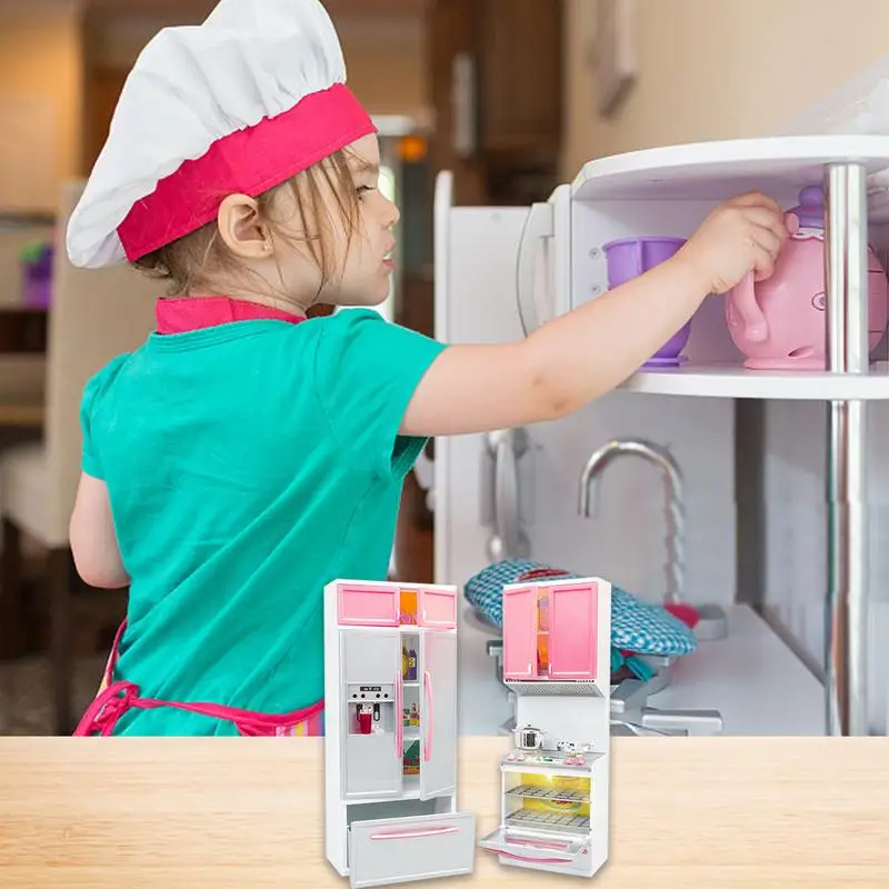 

Kids Pretend Play Kitchen Accessories Set Simulation Cookware Cooking Utensils Mini Cooking Tableware Play House Toy for kids