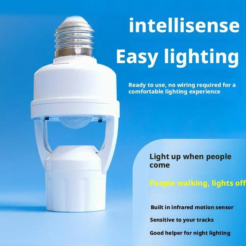 

Датчик движения для светильника E27