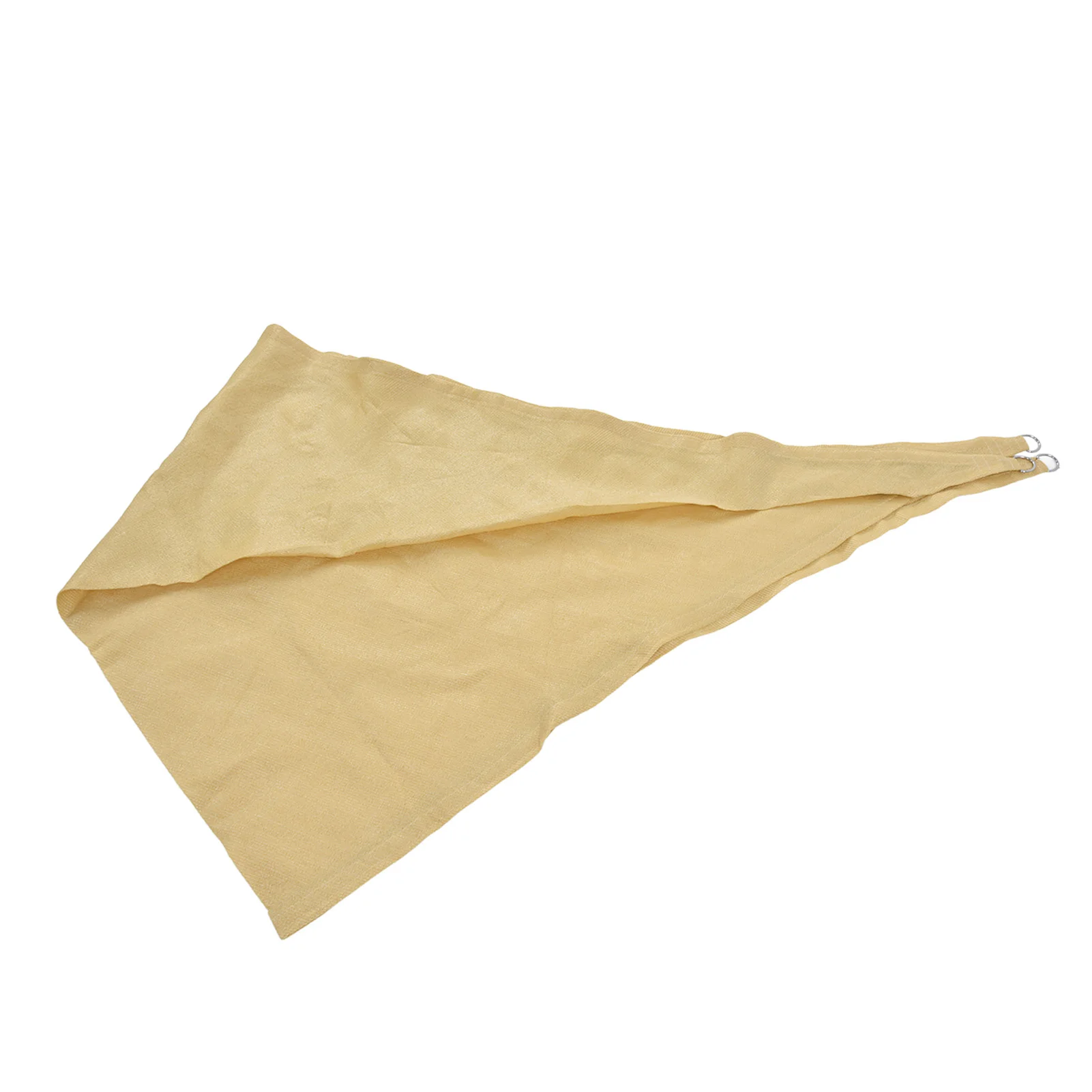 Бежевый Треугольный Солнцезащитный Козырек Из Полиэтилена Hdpe 3x3x3 М Для Садового