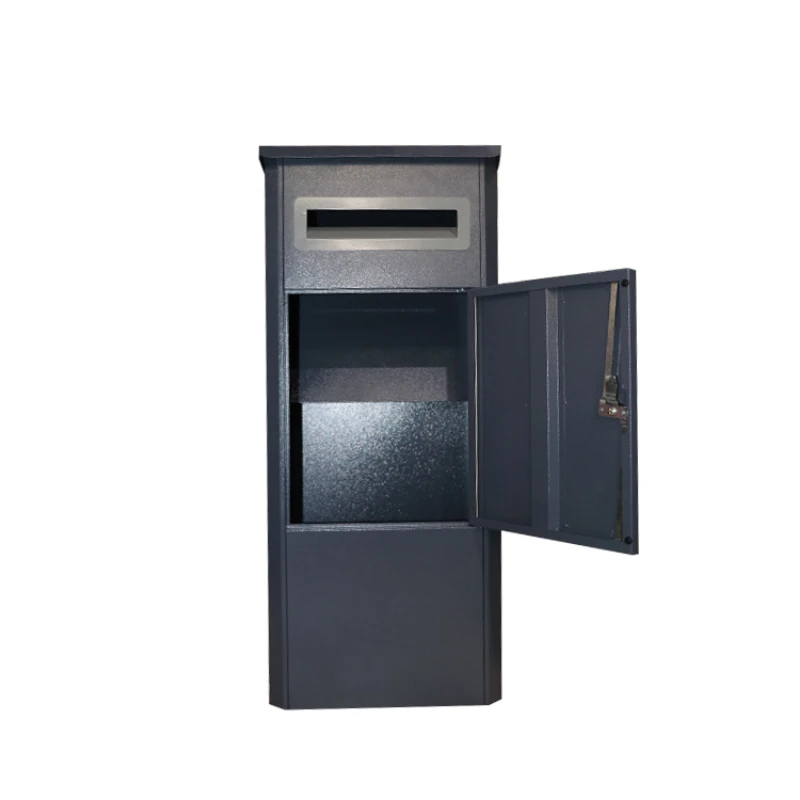 

Home Large Outdoor Stainless Steel At Porch Delivery Parcel Lockable Big Mail Drop Box