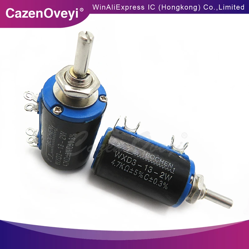 1 шт. точный многооборотный потенциометр WXD3-13-2W 470R