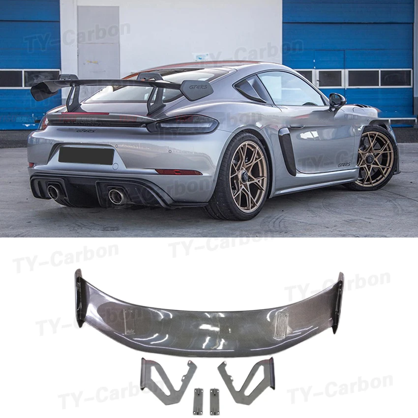 

Задний спойлер для Porsche Cayman 718 981 987 Boxster GT4RS
