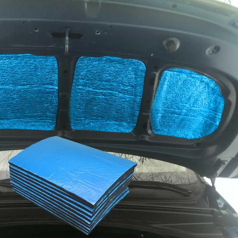 10 шт. автомобильный теплоизоляционный коврик с клейкой основой