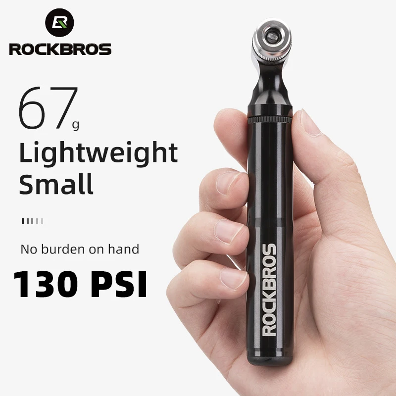 

Насос велосипедный ROCKBROS портативный, psi, из алюминиевого сплава
