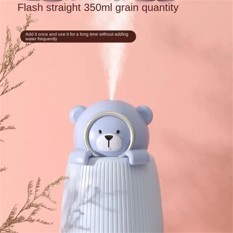 

Nano-level Fine Spray Technology Bear Spray Hydrating Meter Lovely Appearance Large-capacity Water Tank Portable Humidifier