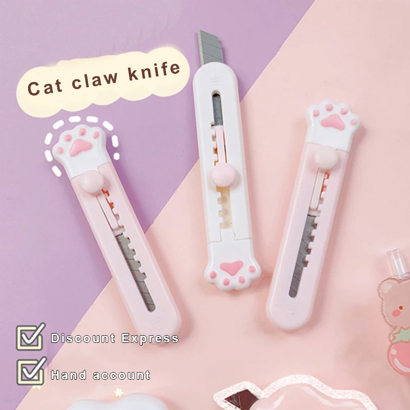 

Mini Portable Scissors Utility Knife Paper Cutter Cutting Paper Razor Blade Office Stationery Cutting Supplies