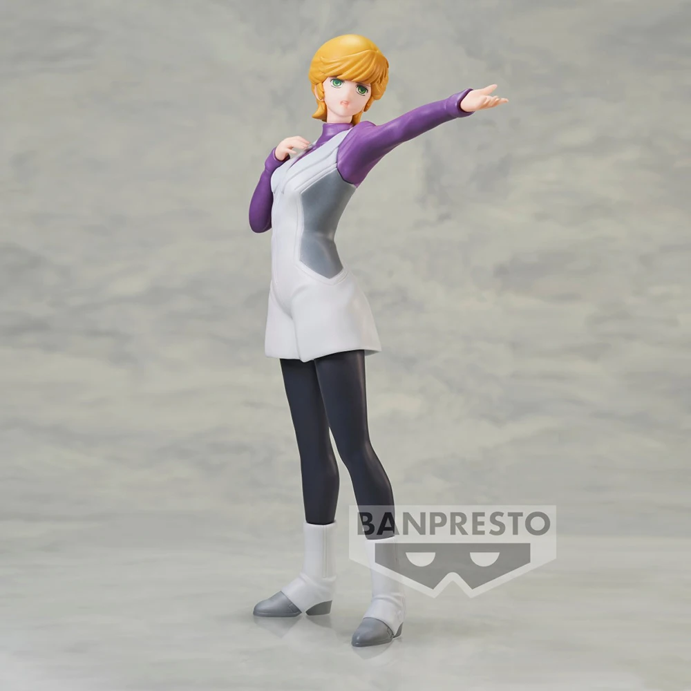 Оригинальный фигурка Banpresto Mobile Suit Gundam Unicorn Mineva Lao Zabi коллекционные украшения аниме