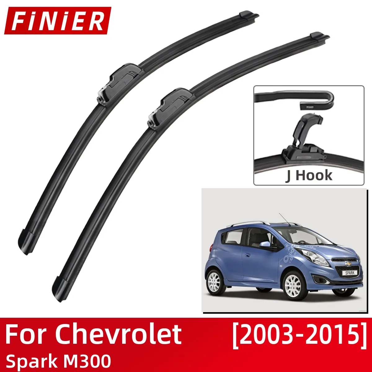 

Щетки стеклоочистителя для Chevrolet Spark M300 2003-2015, аксессуары для автомобиля, щетки стеклоочистителя переднего ветрового стекла, стеклоочистите...