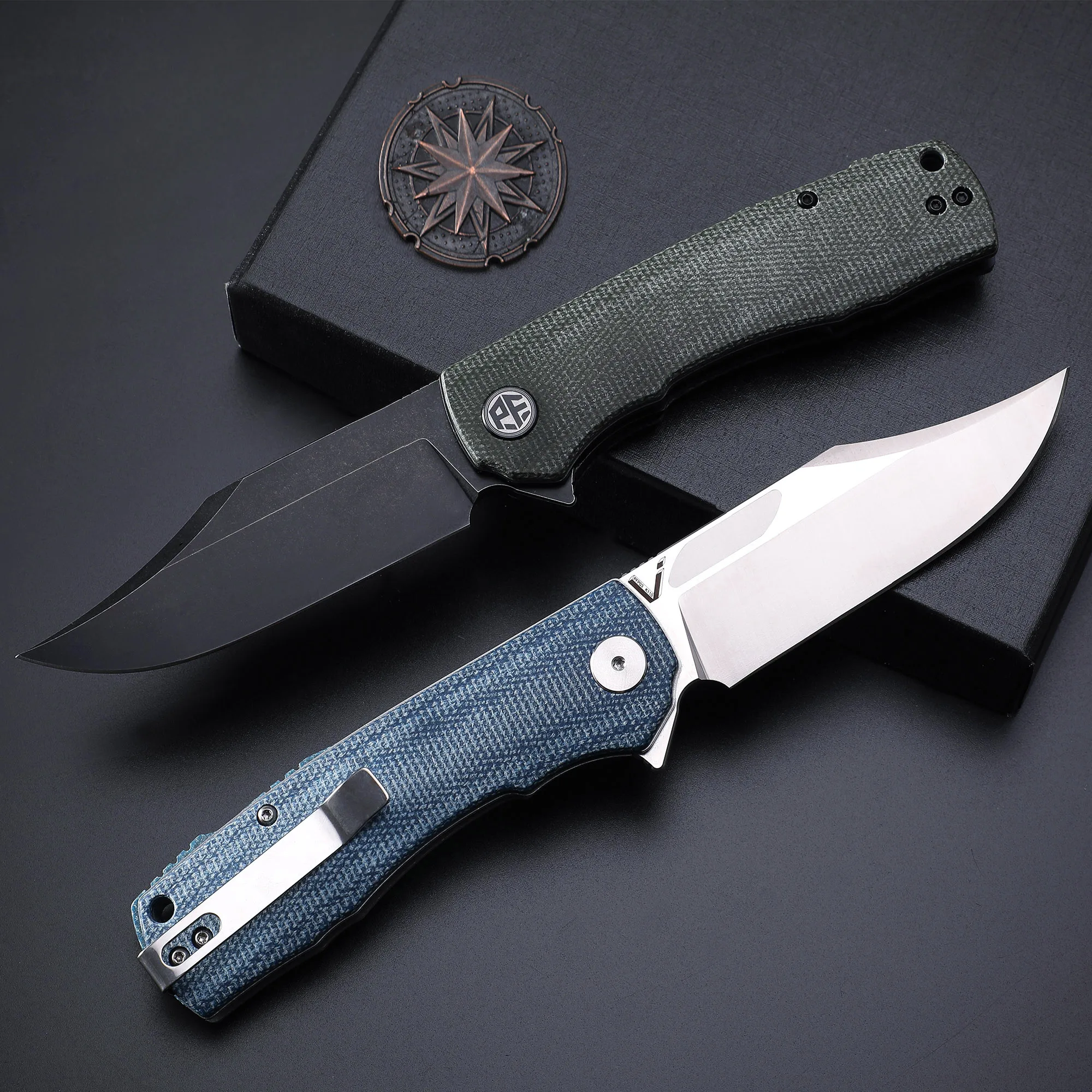 Складной нож с лезвием из стали PFP03 K110 керамический карманный Клинок