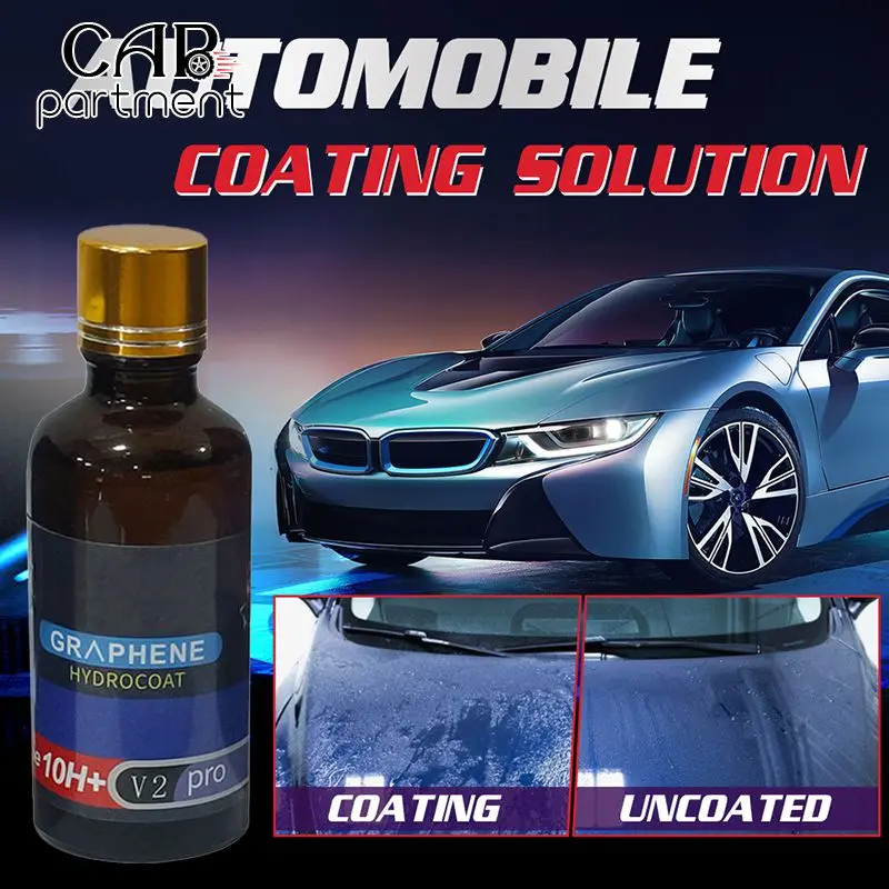 

Супергидрофобное универсальное керамическое покрытие для автомобиля, 30/50 мл