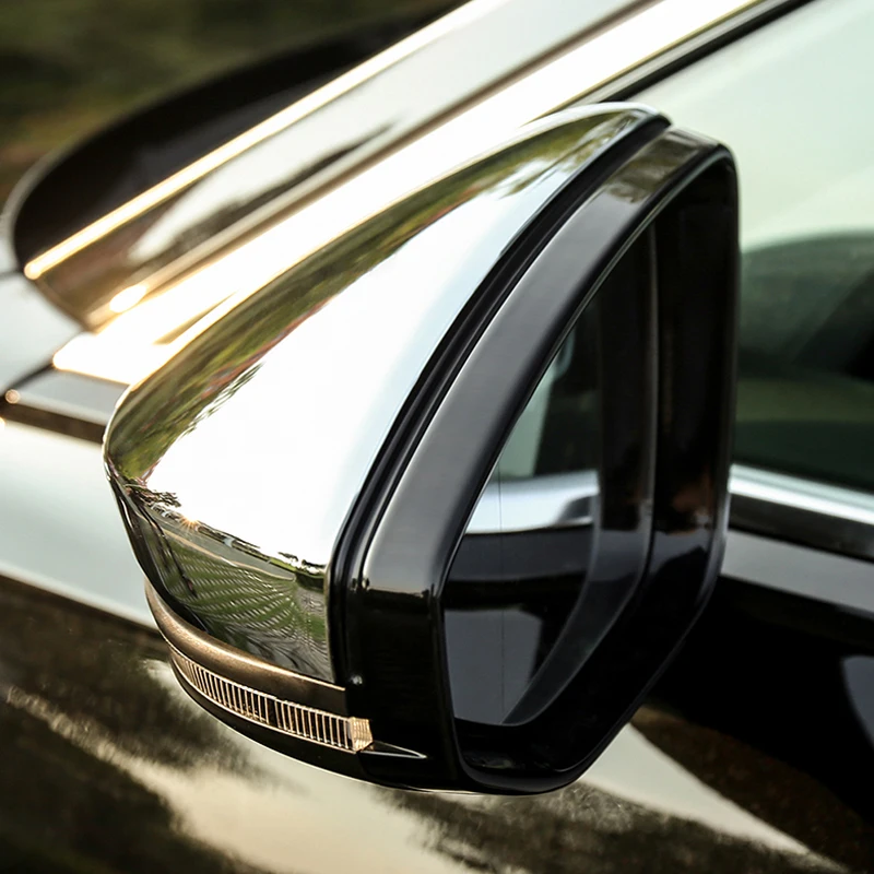 

Side Mirror Caps For Audi A7 2019 2020 2021 2022 Side Wing RearView Mirror Case Cover Carbon Fiber Pattern ABS Chrome Cover