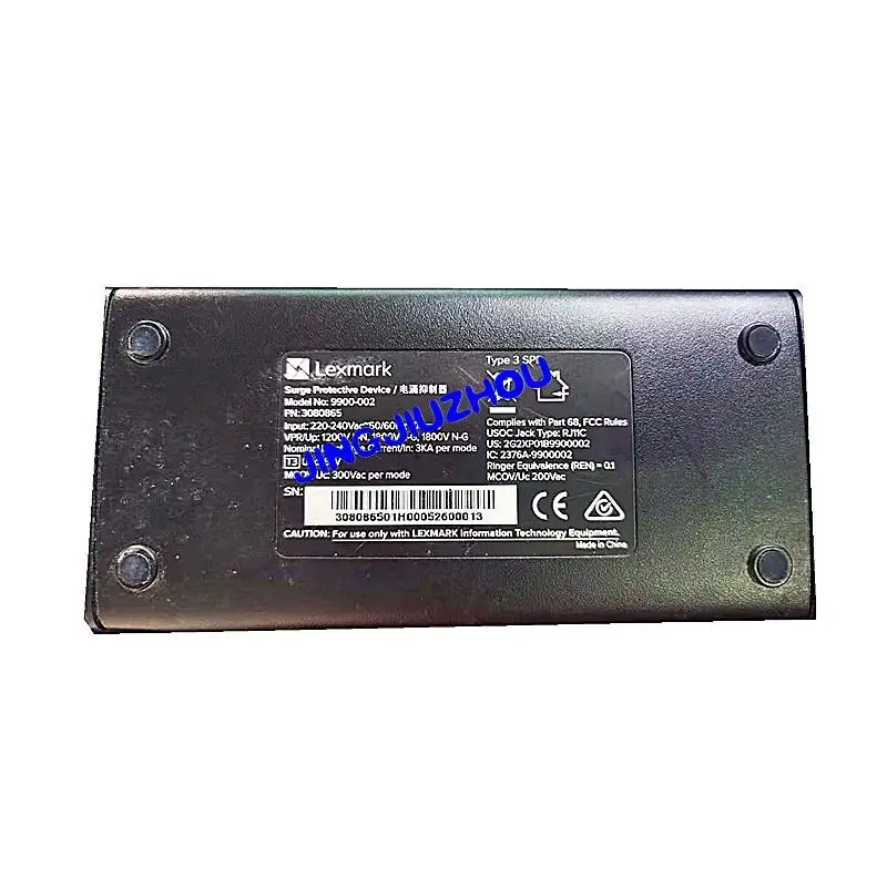 

Lexmark sunge защитное устройство 9900-002 220v-240v 10a VPR 1200V-1800V 6KV 2376A-9900002