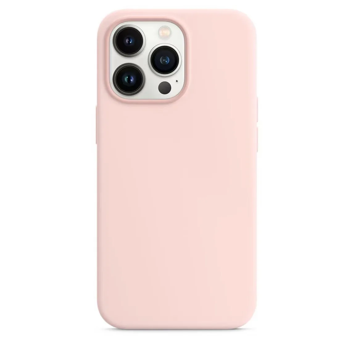 

Suitable For IPhone13promax Liquid Silicone Mobile Phone Case Pure Liquid Two-color Button Model