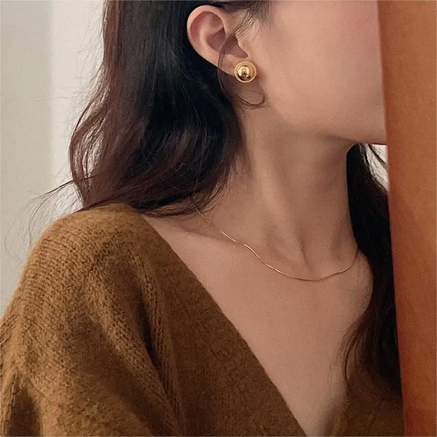 Женская тонкая цепочка-чокер из серебра 925 пробы