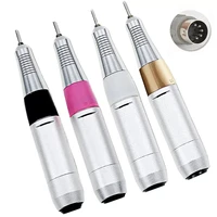 pro 35000rpm electric nail drill machine pen handle aluminum alloy manicure pedicure drill accessory nail tool 4 color cho