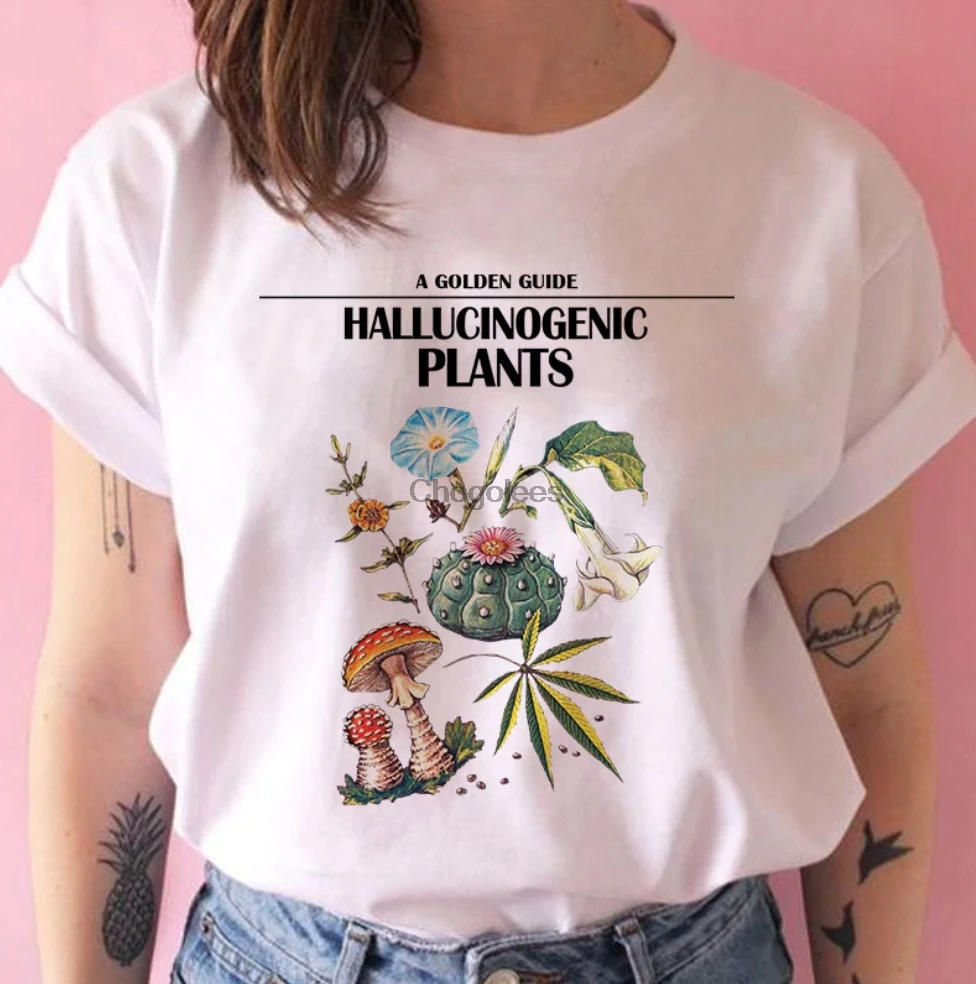 Футболка с галлюциногенными растениями-футболка грибами-футболка LSD - купить по