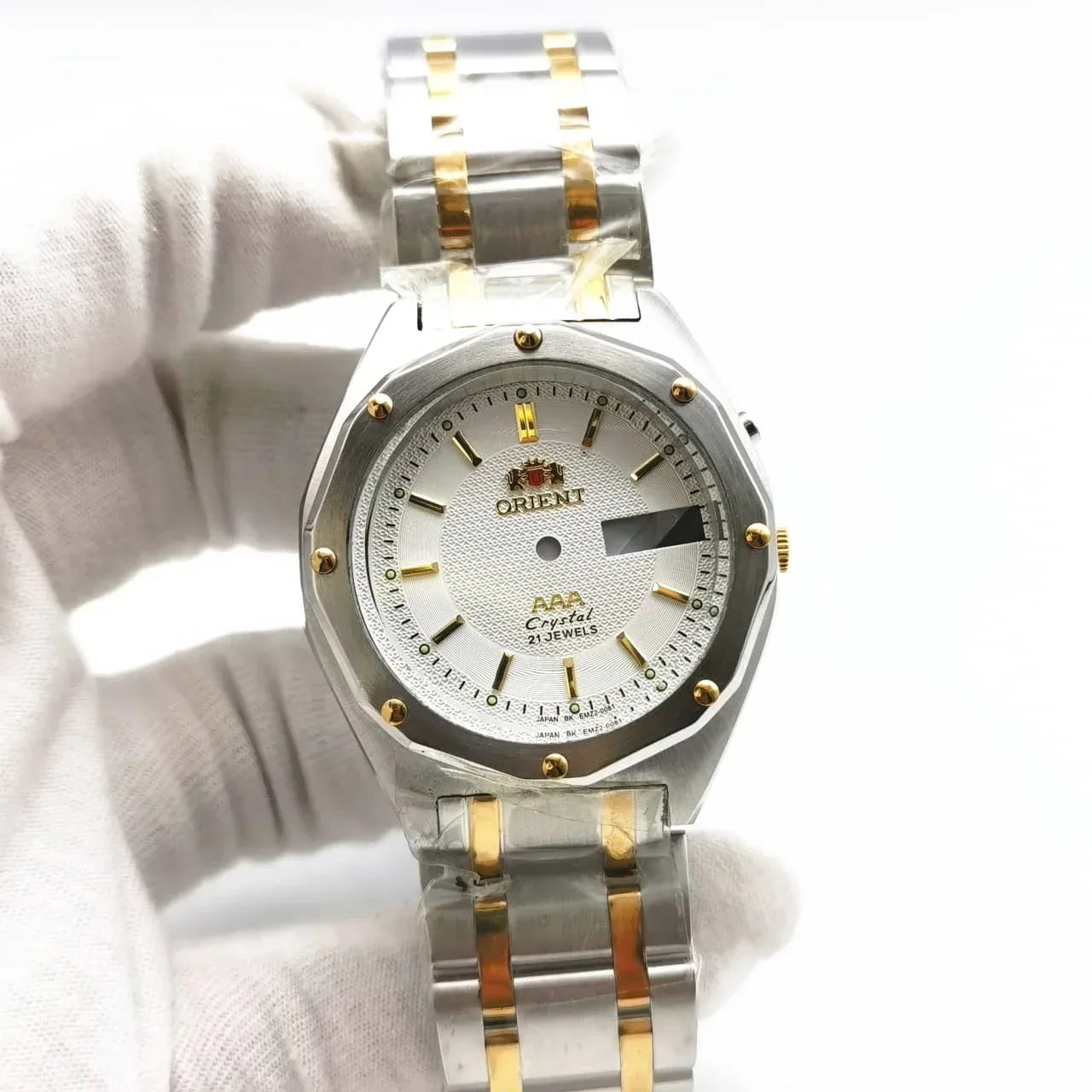 

AAA+Watch Accessories Double Lion 3A Rivet All-steel Solid Case Suitable for 46941 46943 Movement Diamond Lens