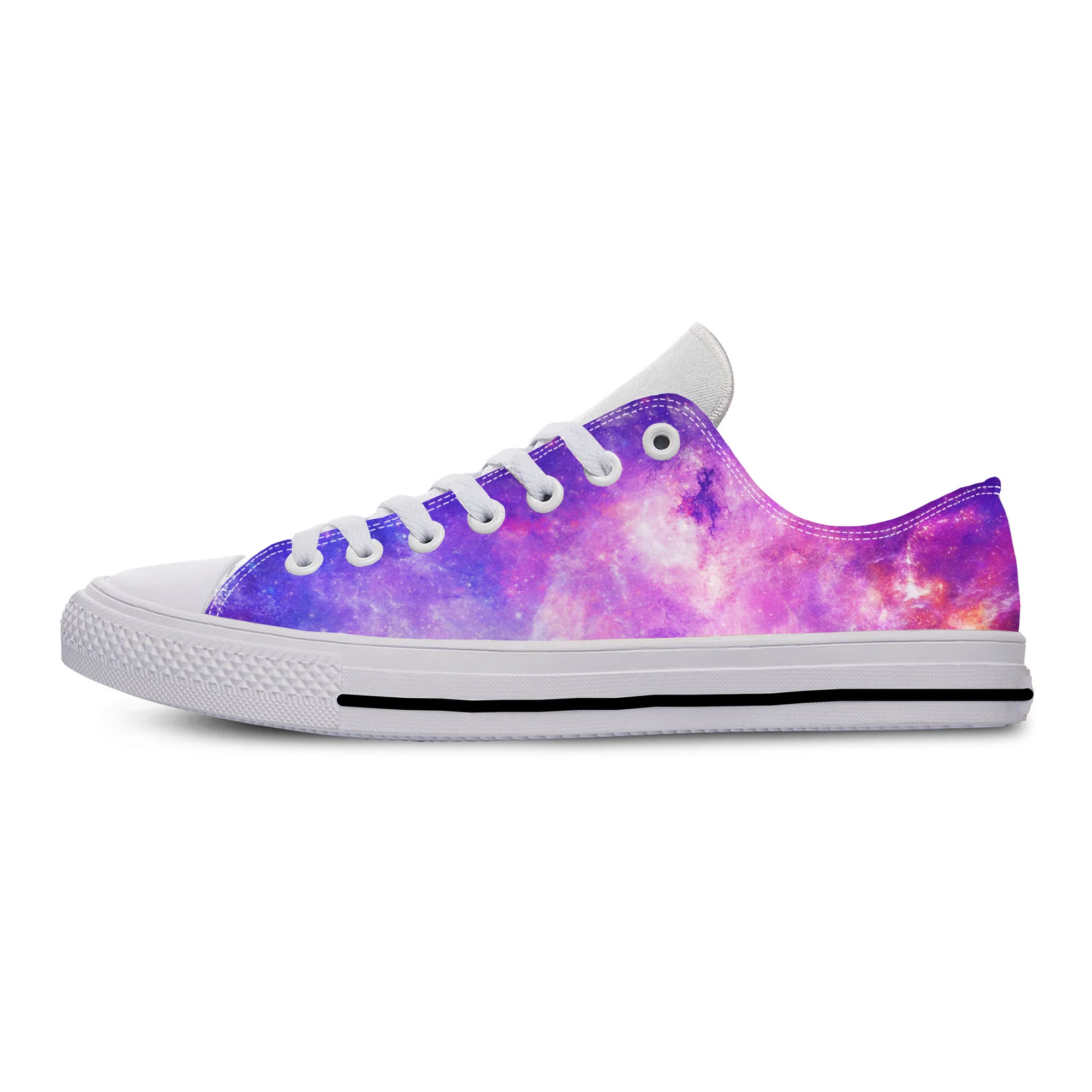 Кроссовки мужские/женские из ткани с низким верхом и 3D-принтом