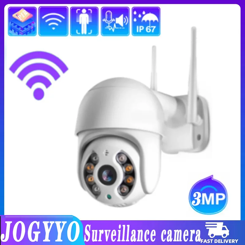 

4K 8MP PTZ Wifi Camera H.265 P2P Audio 2MP 5MP Security CCTV Wireless Camera Outdoor 4X Digital Zoom AI Human Detect ip cam