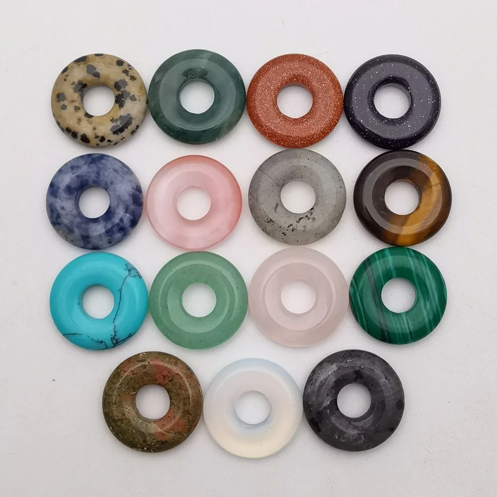 

Fashion Nostalgic Lucky Buckle Charms Reiki Healing Rose Pink Quartz Lapis Stone Chakra Pendants for Jewelry Making Wholesale