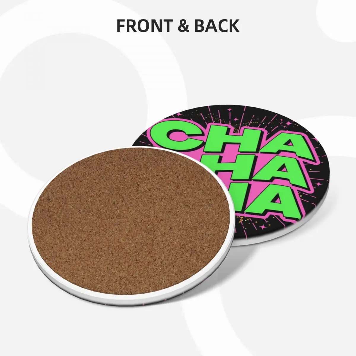 Eurovision 2023 Finland - K? rij? Красивые керамические подставки Cha (набор из 4)