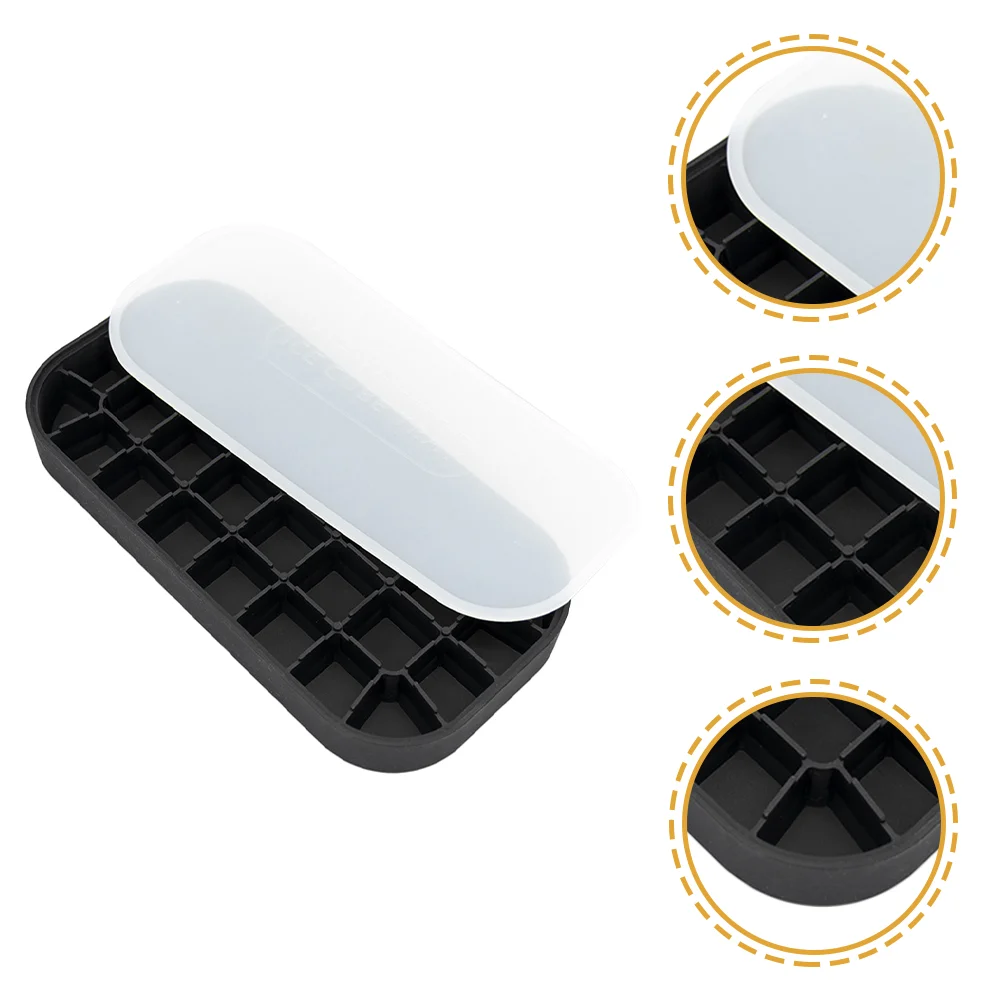 

1 Set Silicone Ice Cube Maker Box Ice Cube Mold DIY Ice Cube Tray Ice Making Mold