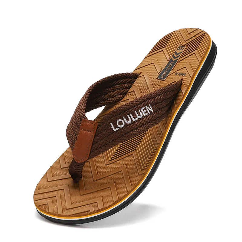 

Шлепанцы мужские Нескользящие, летняя уличная одежда, тапочки, размеры 39-45