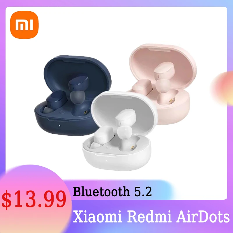 Оригинальные беспроводные наушники Xiaomi Redmi AirDots 3 с поддержкой Bluetooth 5 2 |