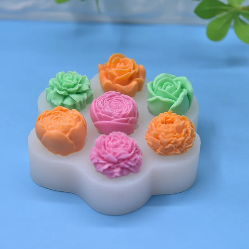 Силиконовая Форма Onediy Для Ароматерапии И Гипсовых Цветов Украшение Дома Торта