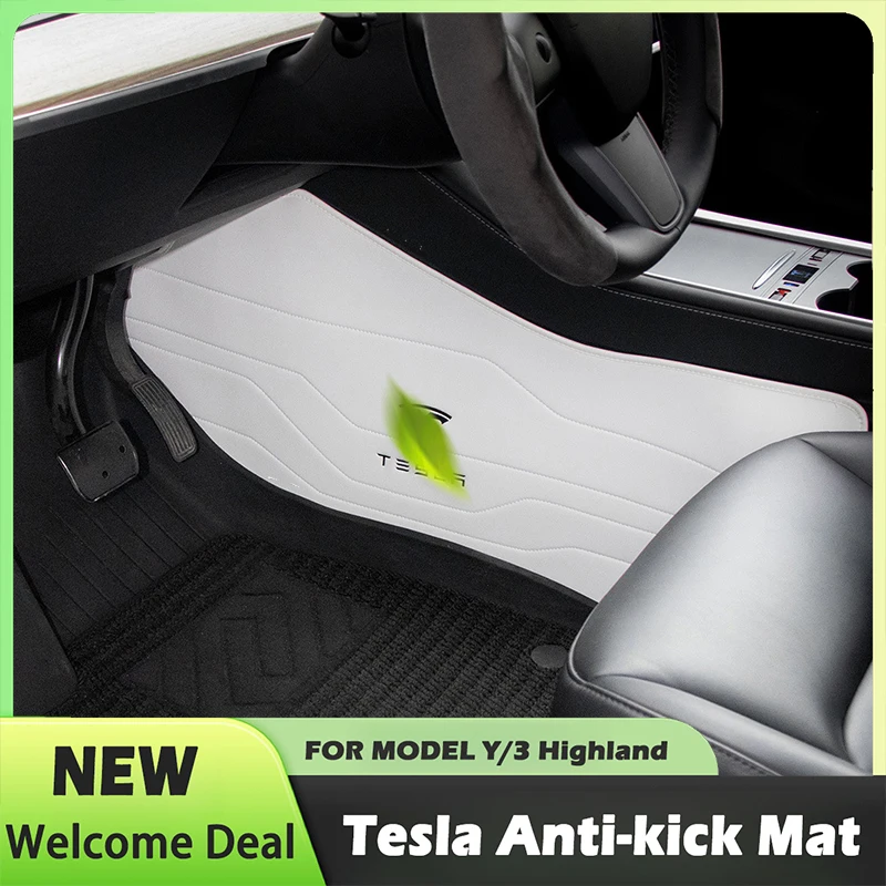 Аксессуары для интерьера tesla прокладка удара УДАРА модель 3 highland белая кожа