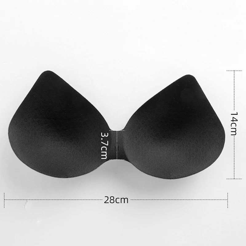 Женские Треугольные вкладыши для бюстгальтера сосков накладки груди с эффектом