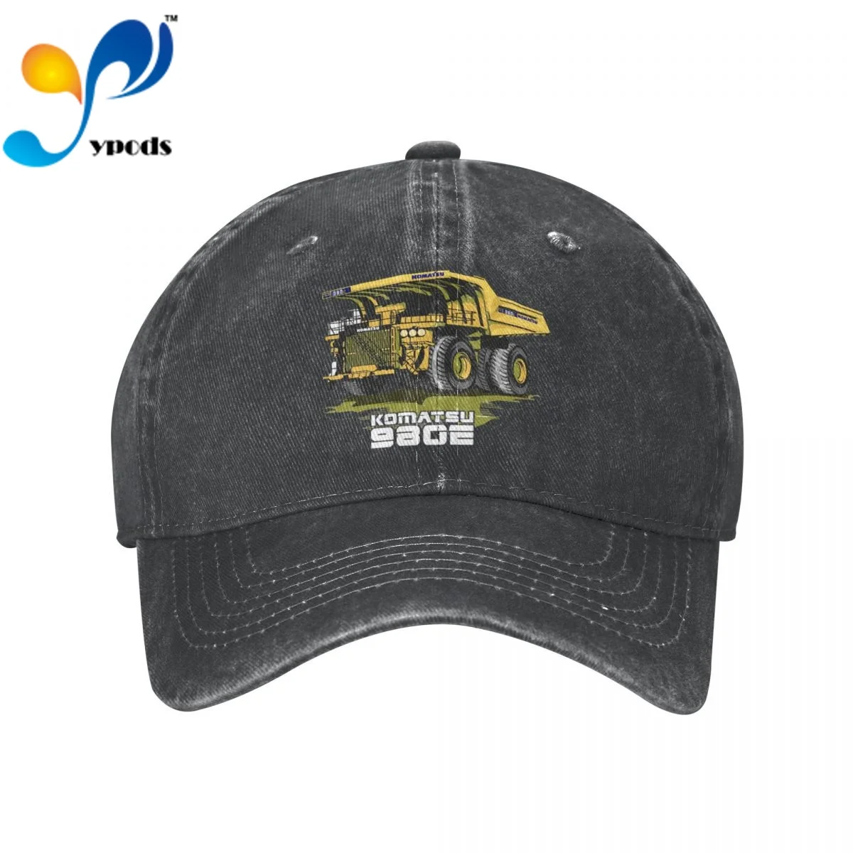 

Komatsu 980E Truck Women Men Cotton Baseball Cap Unisex Casual Caps Outdoor Trucker Snapback Hats