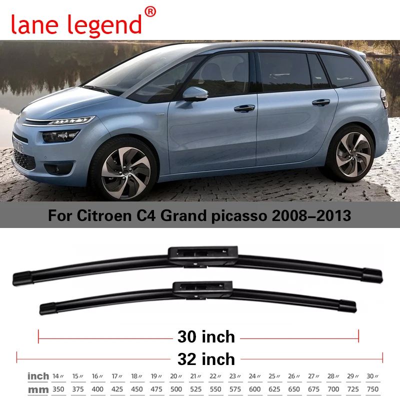 

Стеклоочиститель для Citroen C4 Grand picasso, 32 + 30 дюймов, 2008-2013