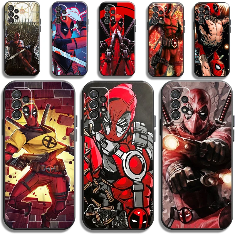 

Marvel Wade Winston Wilson Phone Cases For Samsung Galaxy S20 FE S20 Lite S8 Plus S9 Plus S10 S10E S10 Lite M11 M12 Back Cover