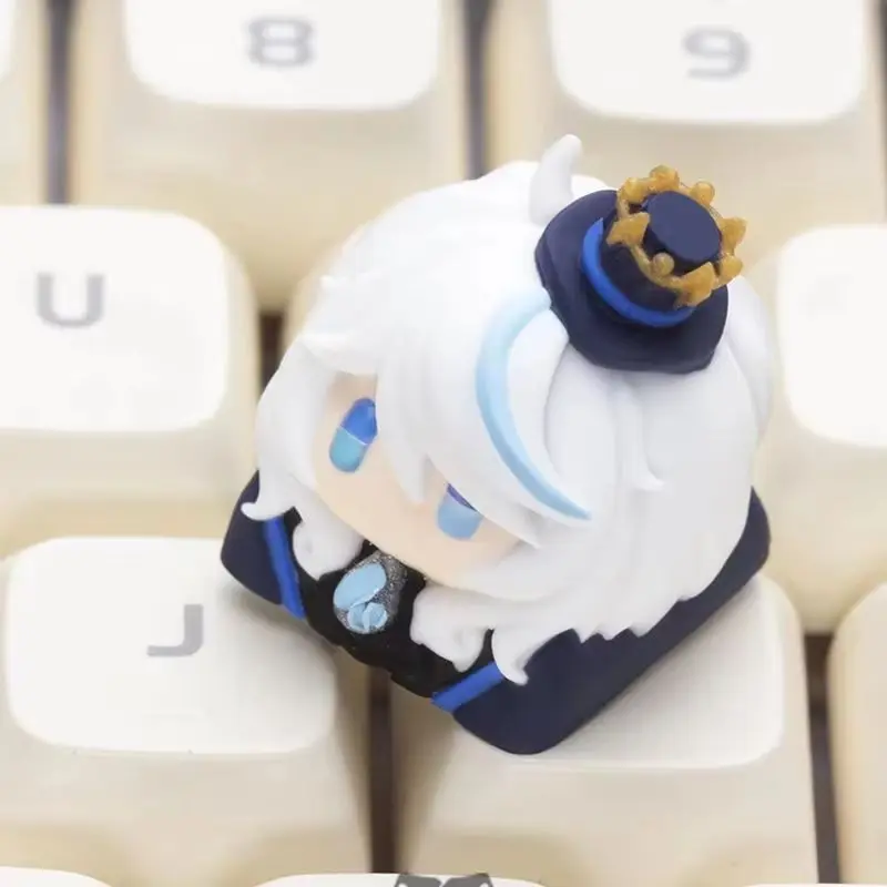 2024 новый продукт игровой автомат Genshin Impact колпачок для клавиатуры милая кавайная