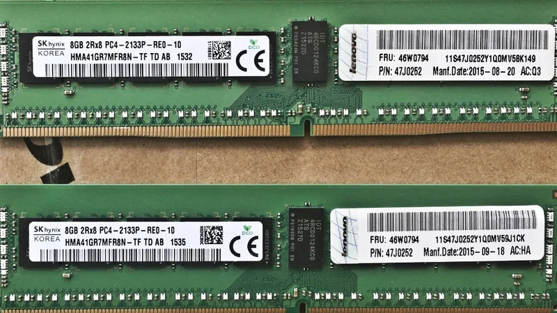 

RAM 46W0792 46W0794 8G DDR4 Server Memory X3500M5 X3650M5 X3550M5 1PCS