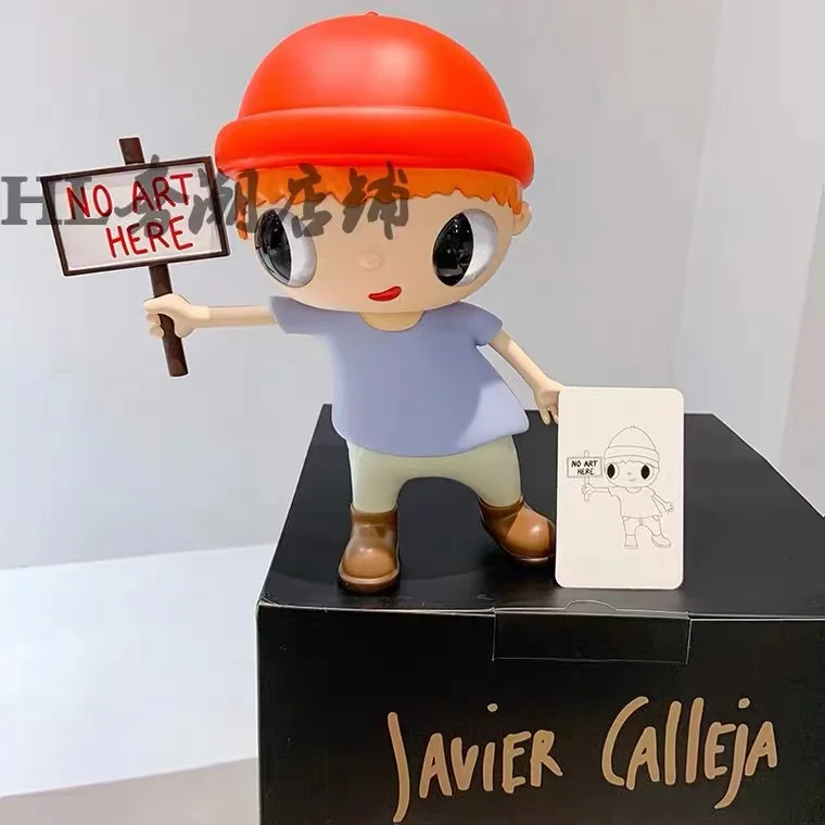 Spanish art Javier Calleja big-eyed ornaments tide play hand-made sculpture decoration | Action Figures