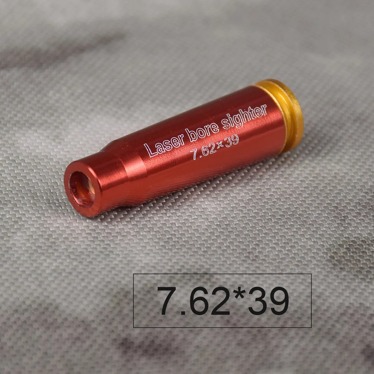 Красный лазерный прицел Латунный картридж CAL для прицела 223 308 9 мм 7 62x39 x калибр 12GA -